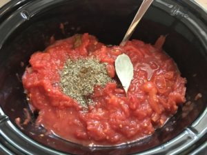 Anniversary Slow Cooker Beef Bolognese is a souped-up version of the traditional Italian Meat Sauce made EASY in the slow cooker! The flavors of the ingredients with the meat become one and turn into this amazing thick sauce. I add even MORE FLAVOR with Pancetta and Demi-Glace. Delicious!