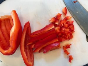 Fresh, bright, sweet, creamy, crunchy, and bursting with flavor, this Zippy Pineapple Salsa has red pepper, jalapeño, cilantro, scallion, lime, and avocado. It's the perfect topping for just about anything grilled. It's also just perfect for eating with chips or as a salad on it's own!