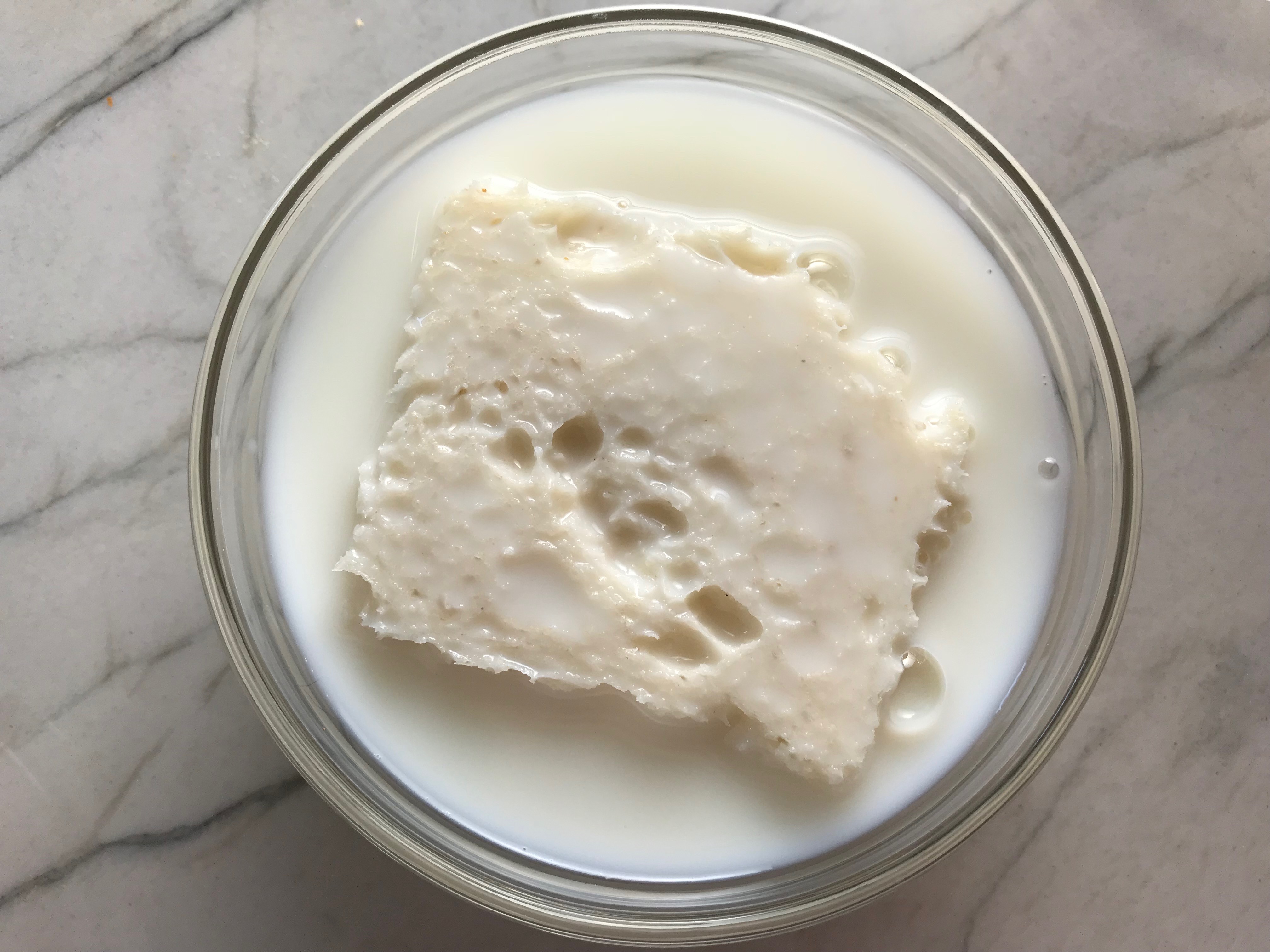 Gluten Free Bread is used as the thickener in this creamy Walnut Sauce with Ricotta and Parmesan Cheese.