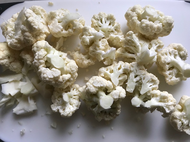 Cauliflower florets for Cauliflower Gnocchi, which are soft, silky, buttery, and melt-in-your-mouth! Made with cauliflower, they're a healthier version to traditional gnocchi! Add my simple Garlic Butter Sauce or Tomato Sauce and they are heaven. #dinnerideas #gnocchi #cauliflower