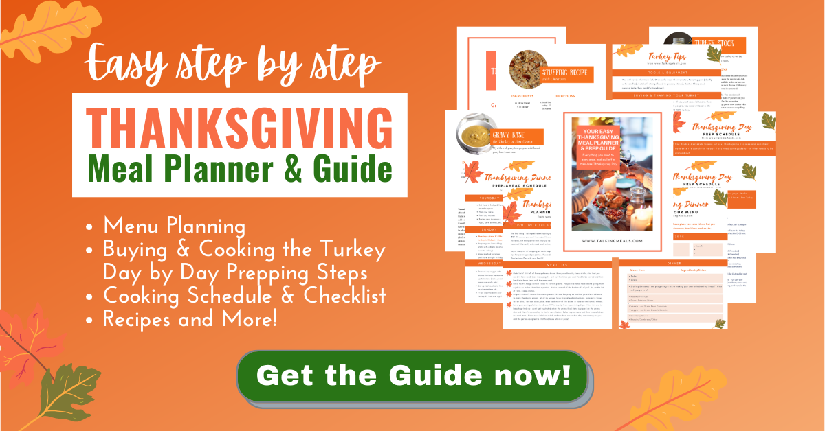 Carve the Stress out of Thanksgiving with this Step by Step Thanksgiving Meal Planner and Prepping Guide. Get it now!